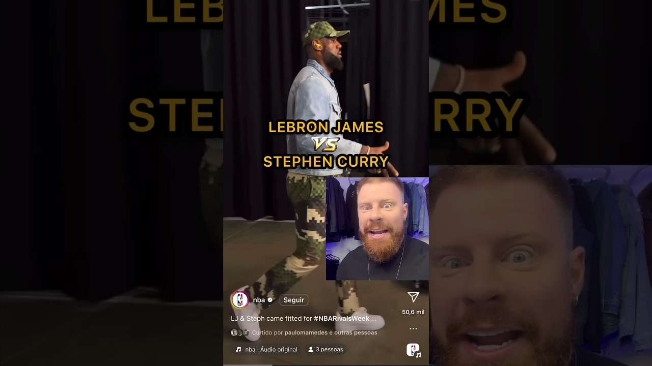LEBRON 🆚 CURRY, eai? Quem mandou melhor nos Looks TIMÊ? 💪