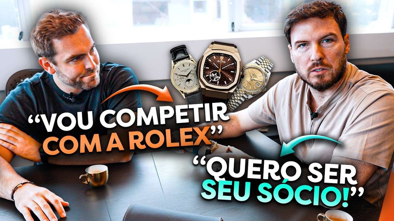 AJUDANDO EMPRESÁRIO MILIONÁRIO DE RELÓGIOS DE LUXO A INVESTIR | Thiago Chiká (Acto)