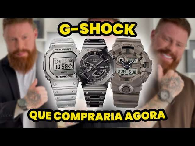 Os 6 RELÓGIOS mais ANIMAIS da G-SHOCK que eu compraria AGORA! | Relógios Masculinos