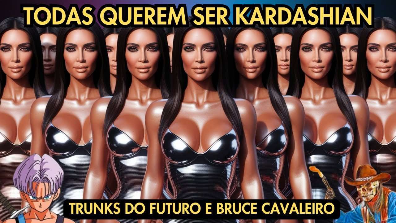 GERAÇÃO KARDASHIAN - TODAS QUEREM TER A VIDA DO INSTAGRAM - TRUNKS DO FUTURO E BRUCE