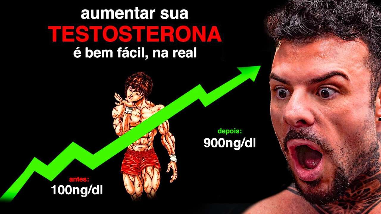 Aumentar a TESTOSTERONA de forma Natural é bem fácil, na Real