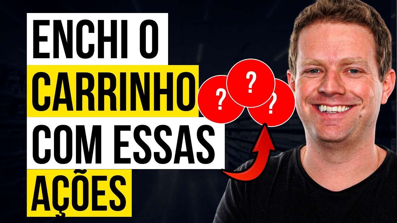 3 AÇÕES QUASE DE GRAÇA QUE ESTOU COMPRANDO EM AGOSTO