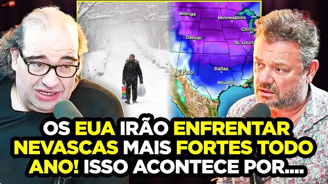 SACANI FAZ ALERTA SOBRE TEMPESTADES DE GELO NOS ESTADOS UNIDOS E EXPLICA O MOTIVO