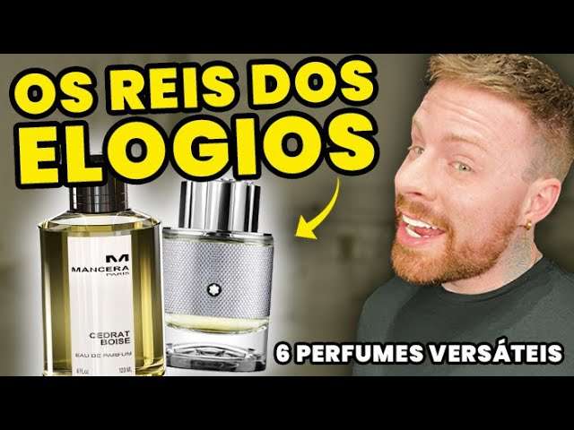 6 PERFUMES ATEMPORAIS que vão te fazer ser SEMPRE MUITO ELOGIADO | Perfumes Masculinos Versáteis