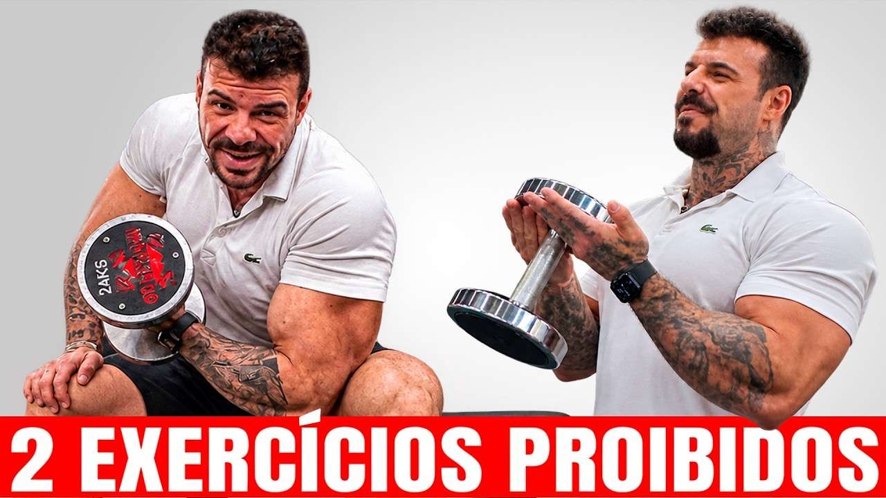 NUNCA Faça Esses Exercícios de Bíceps FAÇA ESSE NO LUGAR