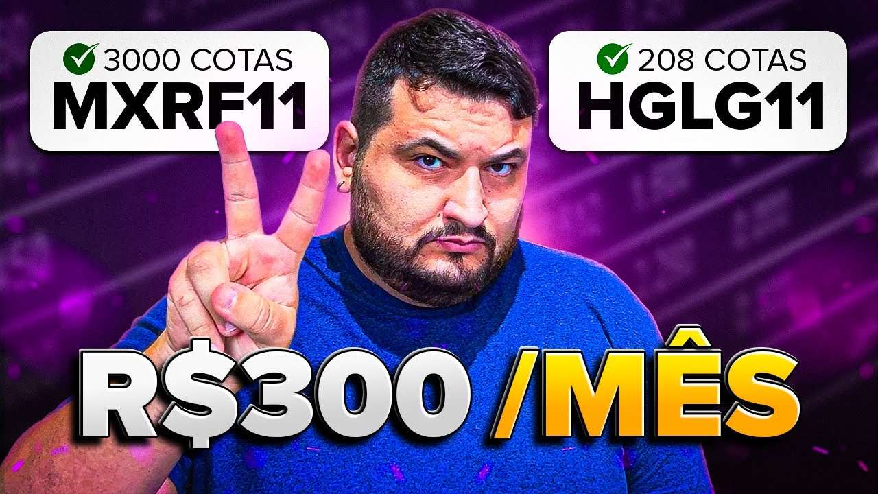 COMO RECEBER R$300 TODO MÊS COM FUNDOS IMOBILIÁRIOS? Comecei com R$10!