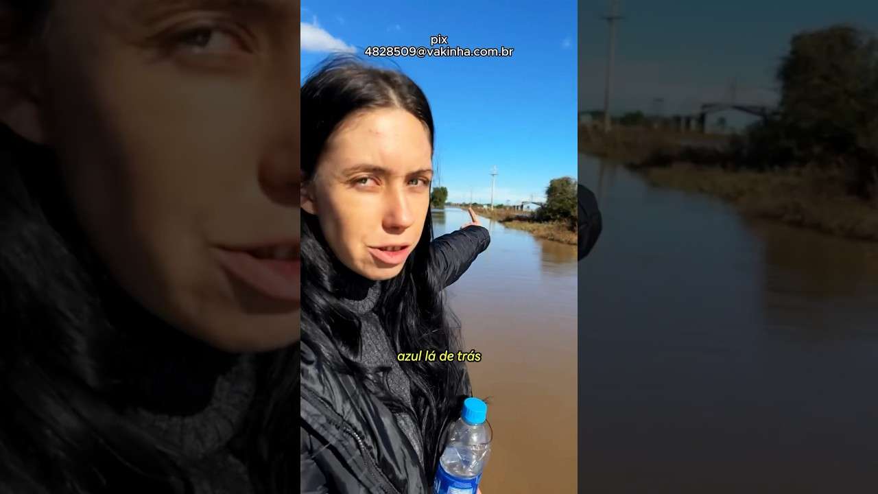 Perderam tudo dentro de casa! #riograndedosul #chuva #enchente #shorts