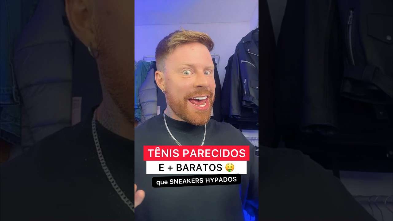 4 TÊNIS PARECIDOS com SNEAKERS CAROS só que MAIS BARATOS 🔥
