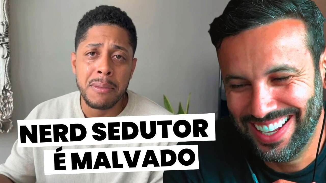NERD SEDUTOR É MALVADO, SEDUTOR AFRO É BONZINHO O INOCENTE