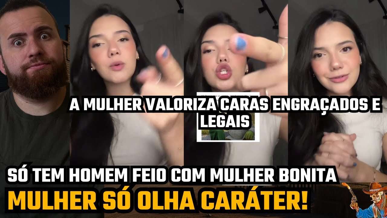 PQ TEM TANTA MINA GATA COM CARA FEI0??? (TEORIA DELAS É UMA DAS MAIORES MENTIRAS JÁ CONTADAS)
