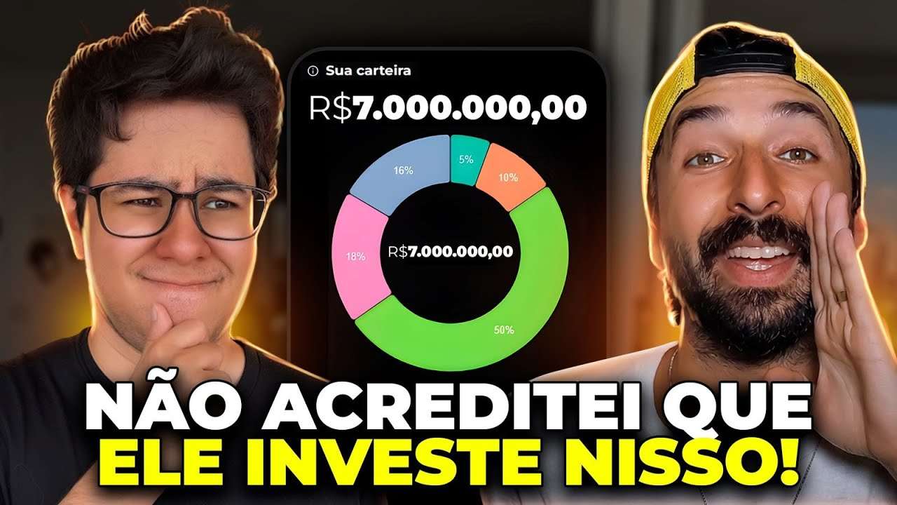 REAGINDO A CARTEIRA DE INVESTIMENTOS DO PRIMO POBRE! Investe bem?