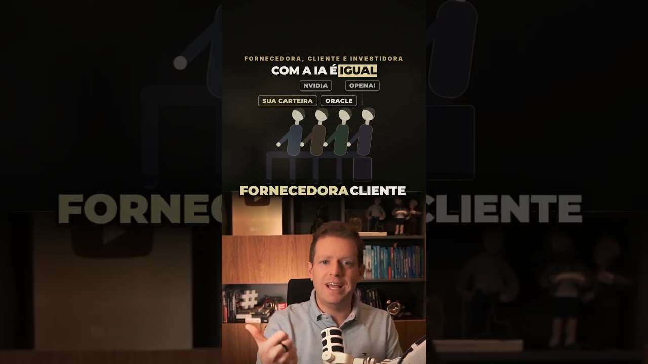 O noticiário comemora aportes bilionários entre gigantes como Nvidia,...  #educaçãofinanceiracdv