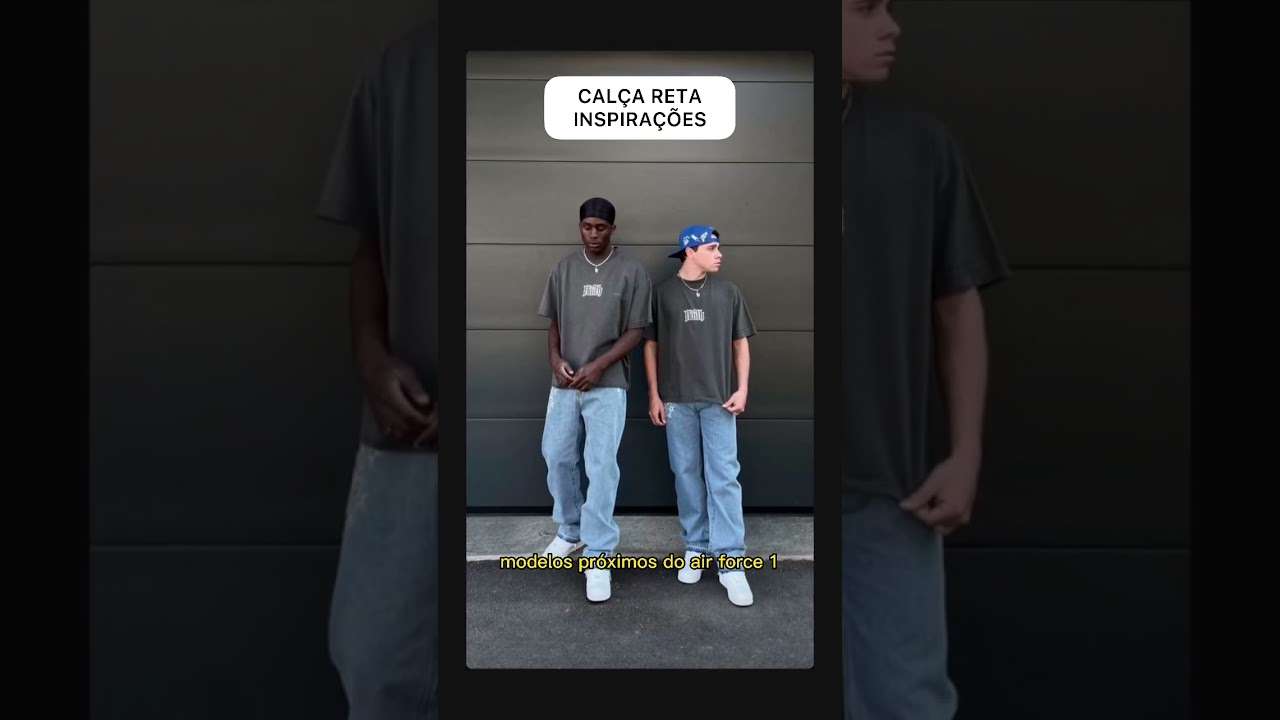 CALÇA RETA MASCULINA: Inspirações pra usar 🔥 #estilomasculino #modamasculina #calcareta