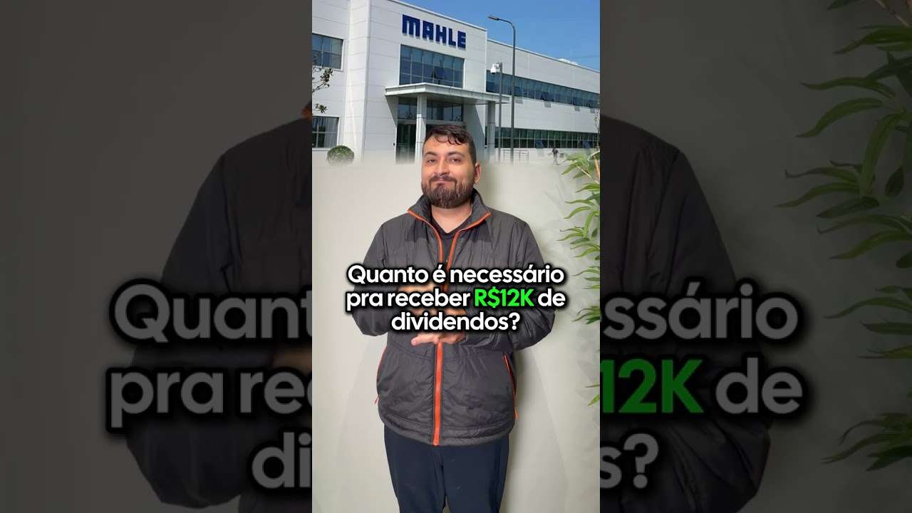 Quanto investir pra receber R$12.000 de dividendos?