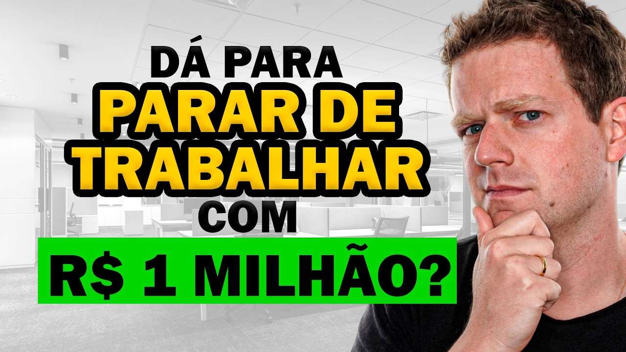 Como viver de renda com R$1 milhão | Passo a Passo