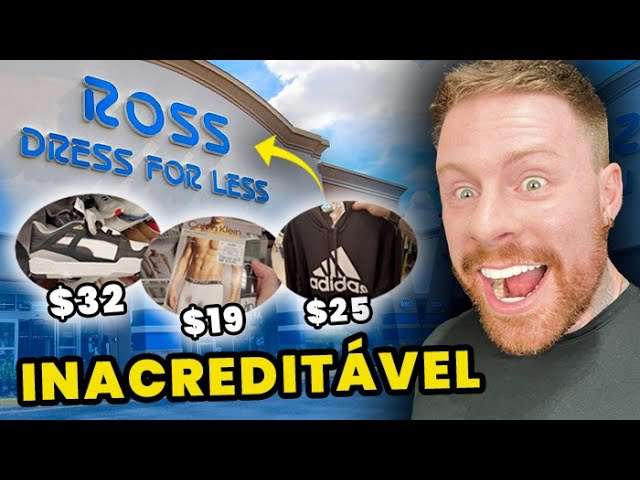 A LOJA MAIS BARATA DOS EUA: Achados na ROSS, Saldão de Grandes Marcas da Gringa