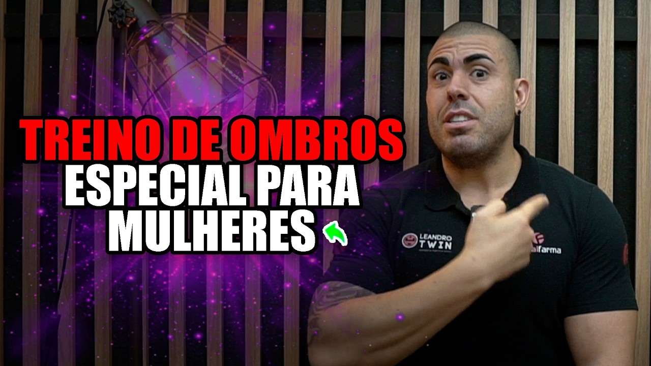 Estruturação completa de treino de ombro para mulheres