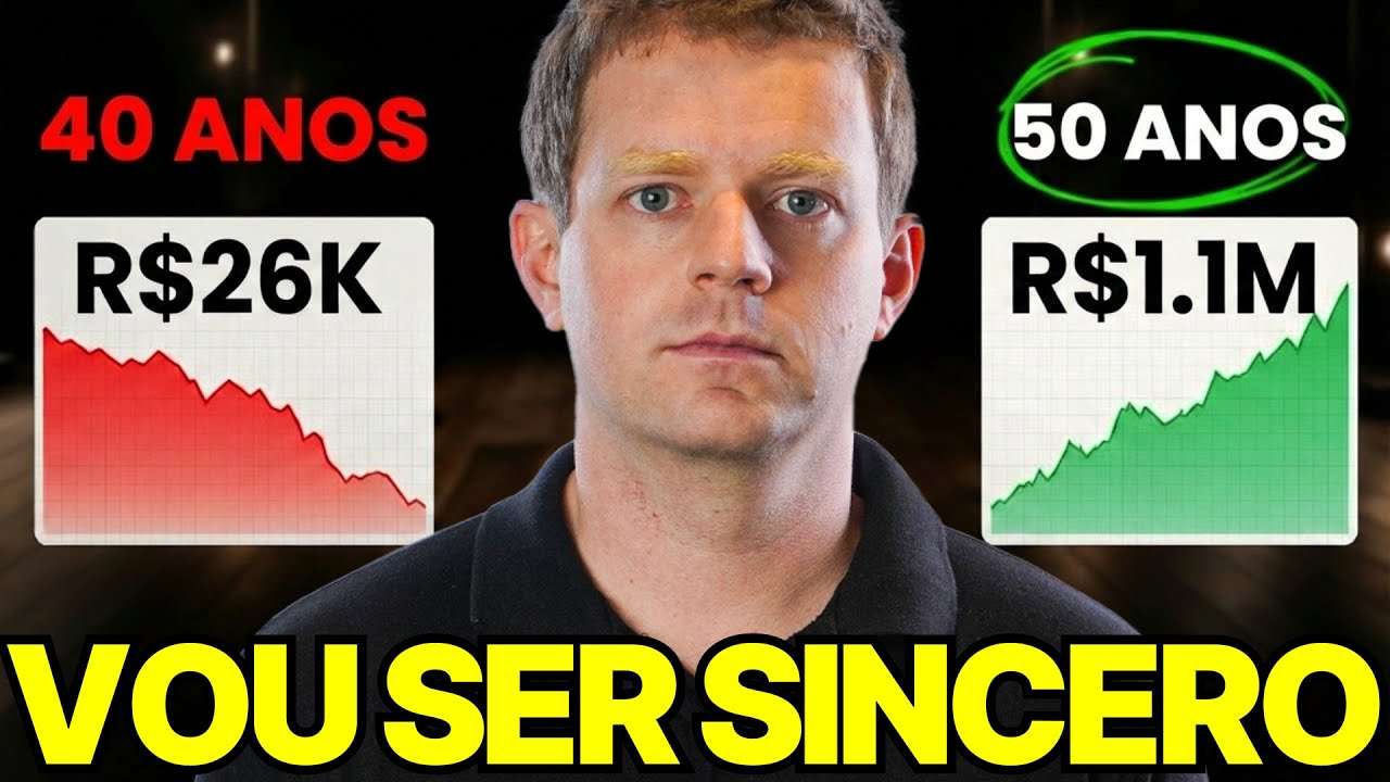 INVESTIR AOS 40, 50 OU 60 ANOS: A VERDADE BRUTAL (VAI DAR TEMPO?)