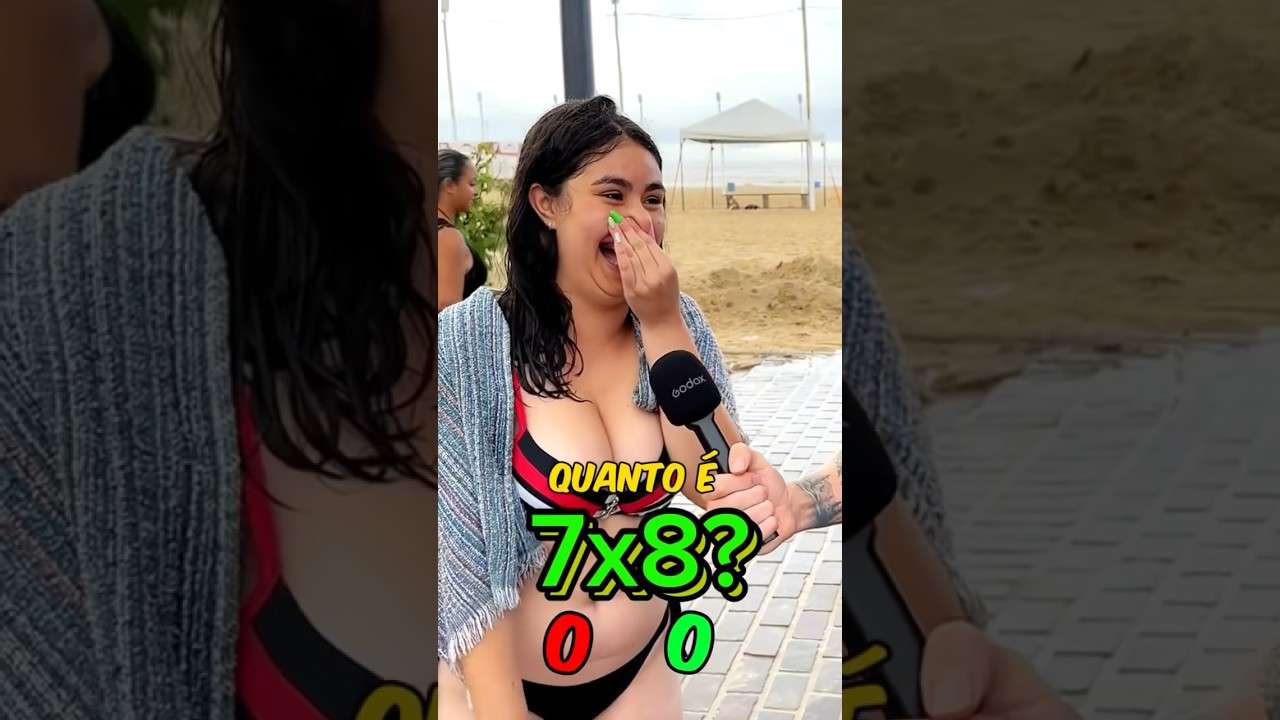 Quanto é 7x8? #humor #brincadeira #viral #shorts