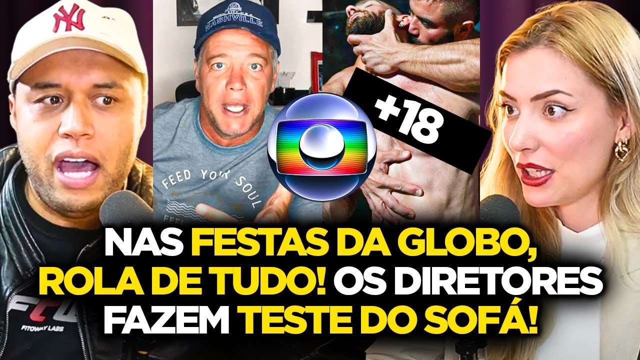 OS ABSURDOS que ROLAM nas FESTAS DA GLOBO! TÃO RUIM QUANTO as FESTAS DO DIDDY? brigadeiro