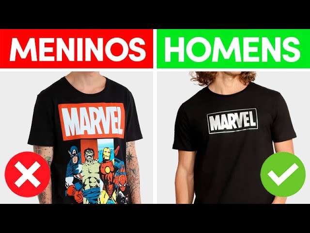 PARE DE SE VESTIR como um ADOLESCENTE! 4 Dicas FUNDAMENTAIS pra se vestir como um HOMEM ADULTO!