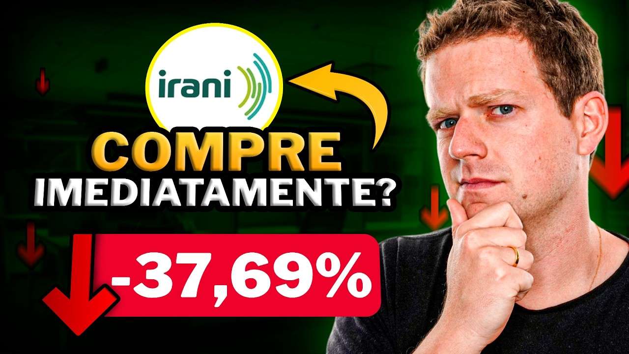 RANI3 DESABANDO! OPORTUNIDADE OU CILADA? -37,69%, HORA DE COMPRAR OU VENDER IRANI?