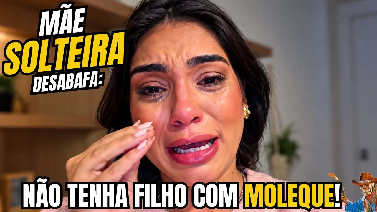 MÃE SOLO CHORA MUITO E DESABAFA: NÃO FAÇAM FILHO COM MOLEQUE!