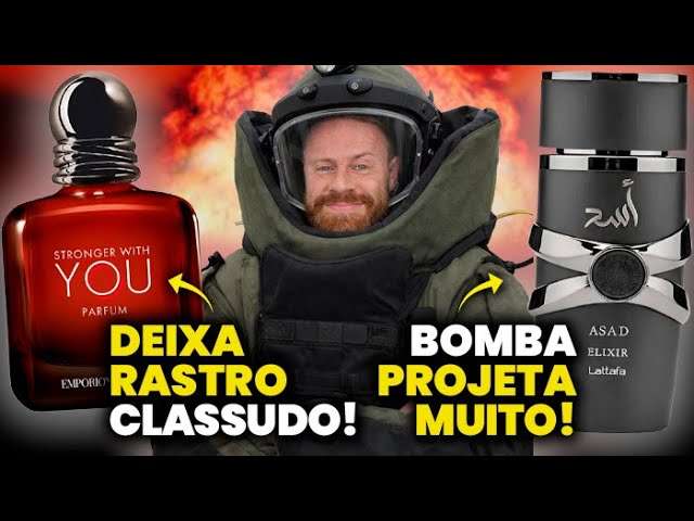 5 PERFUMES BOMBÁSTICOS que vão DEIXAR RASTRO por Onde Você Passar | Perfumes Masculinos