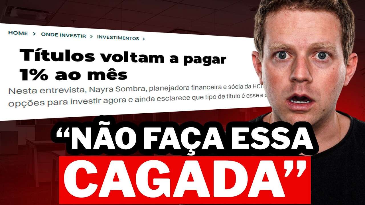 A VOLTA DO 1% AO MÊS? RENDA FIXA COM SELIC 10,75% VALE A PENA?