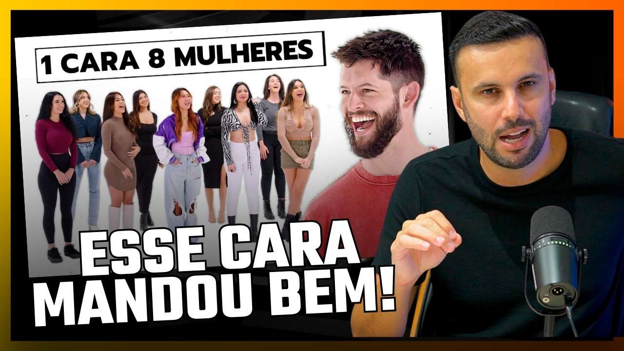 1 HOMEM 8 MULHERES - MANDOU BEM!