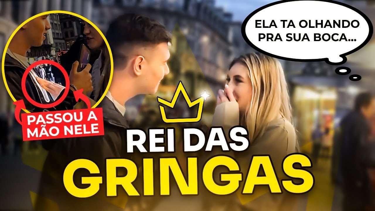 O BR QUE TÁ PEGANDO TODAS AS GRINGAS - REACT NERD SEDUTOR