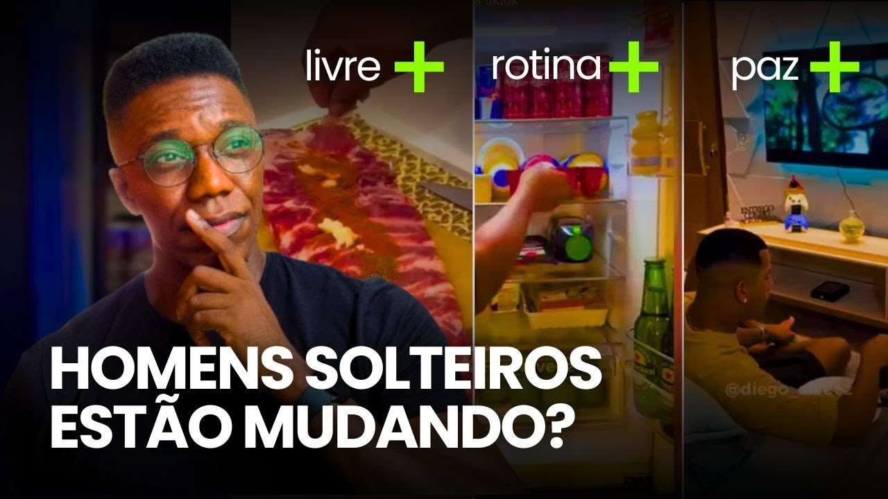 porque HOMENS SOLTEIROS estão aprendendo o valor da SOLITUDE?