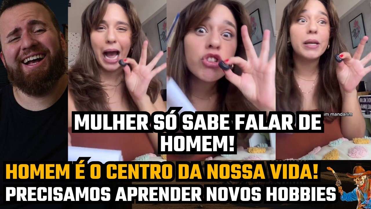 PRECISAMOS PARAR DE FALAR DE MACHO TODA HORA E APRENDER NOVOS HOBBIES!