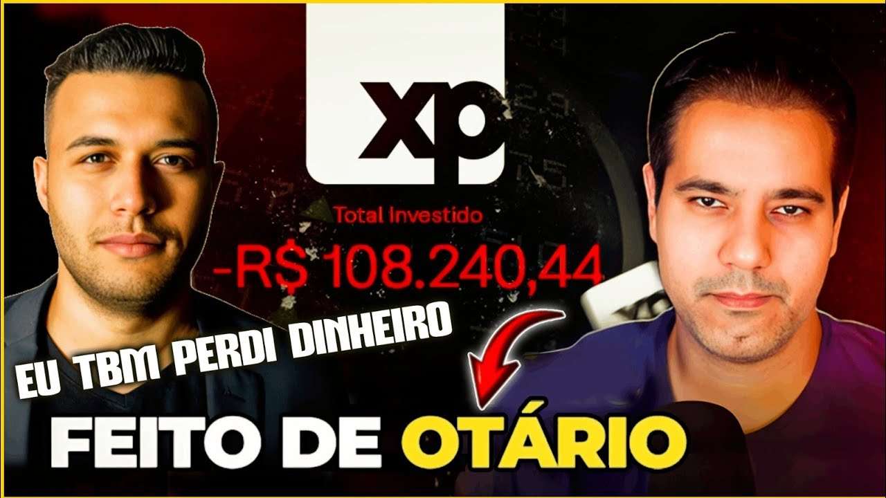 FUI OTÁRIO: ESTOU DEVENDO 100 MIL REAIS para a XP INVESTIMENTOS (Mimha Opinião)