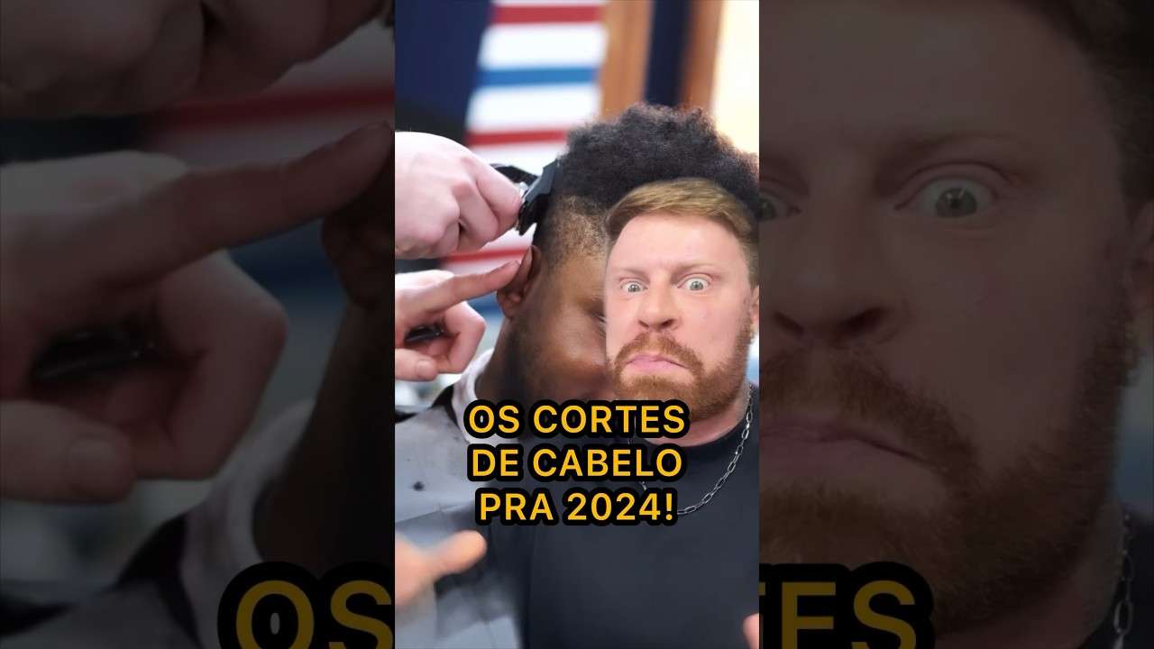 Os CORTES DE CABELO MASCULINO pra 2024 🔥