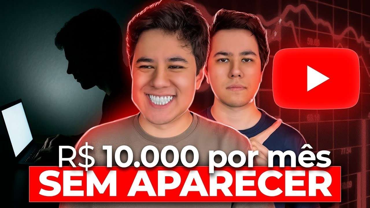 COMO GANHAR DINHEIRO NO YOUTUBE  MESMO SEM APARECER EM 2026!