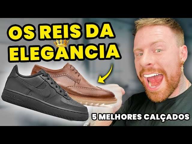 5 CALÇADOS que deixam TODO HOMEM mais ELEGANTE (mas VOCÊ ainda não está usando)