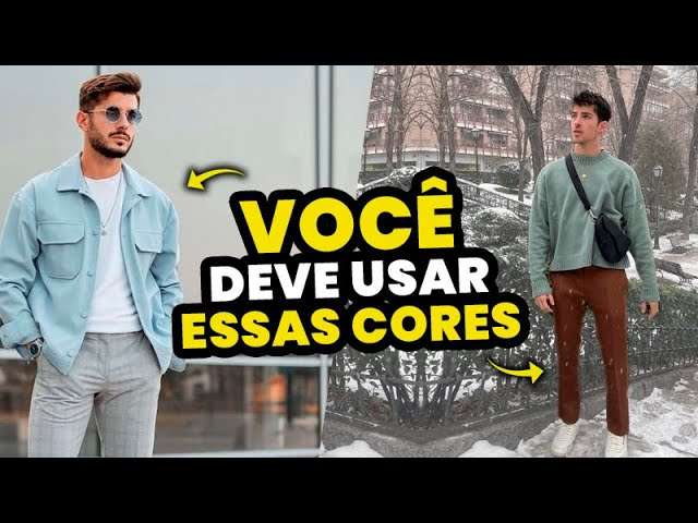 4 COMBINAÇÕES DE CORES INUSITADAS, que os Homens PRECISAM USAR MAIS!