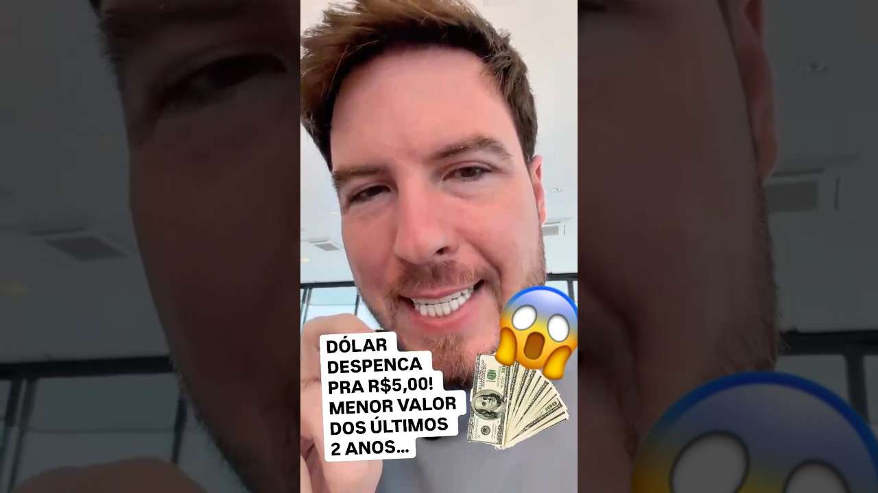 O DÓLAR VAI CONTINUAR CAINDO? 😱