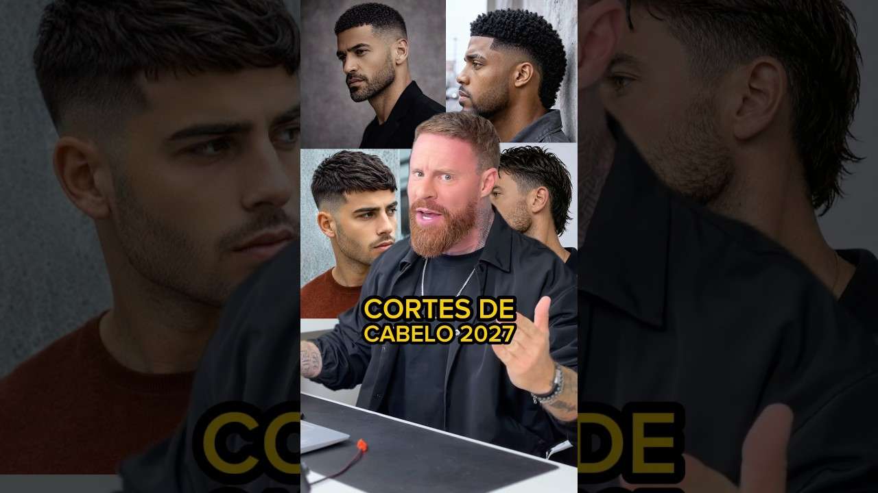 Os CORTES de CABELO MASCULINO pra 2027 🔥✂️