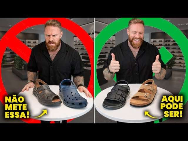 7 Tipos de CHINELOS MASCULINOS que VOCÊ PRECISA CONHECER AGORA (e parar de usar PAPETE e CROCS)