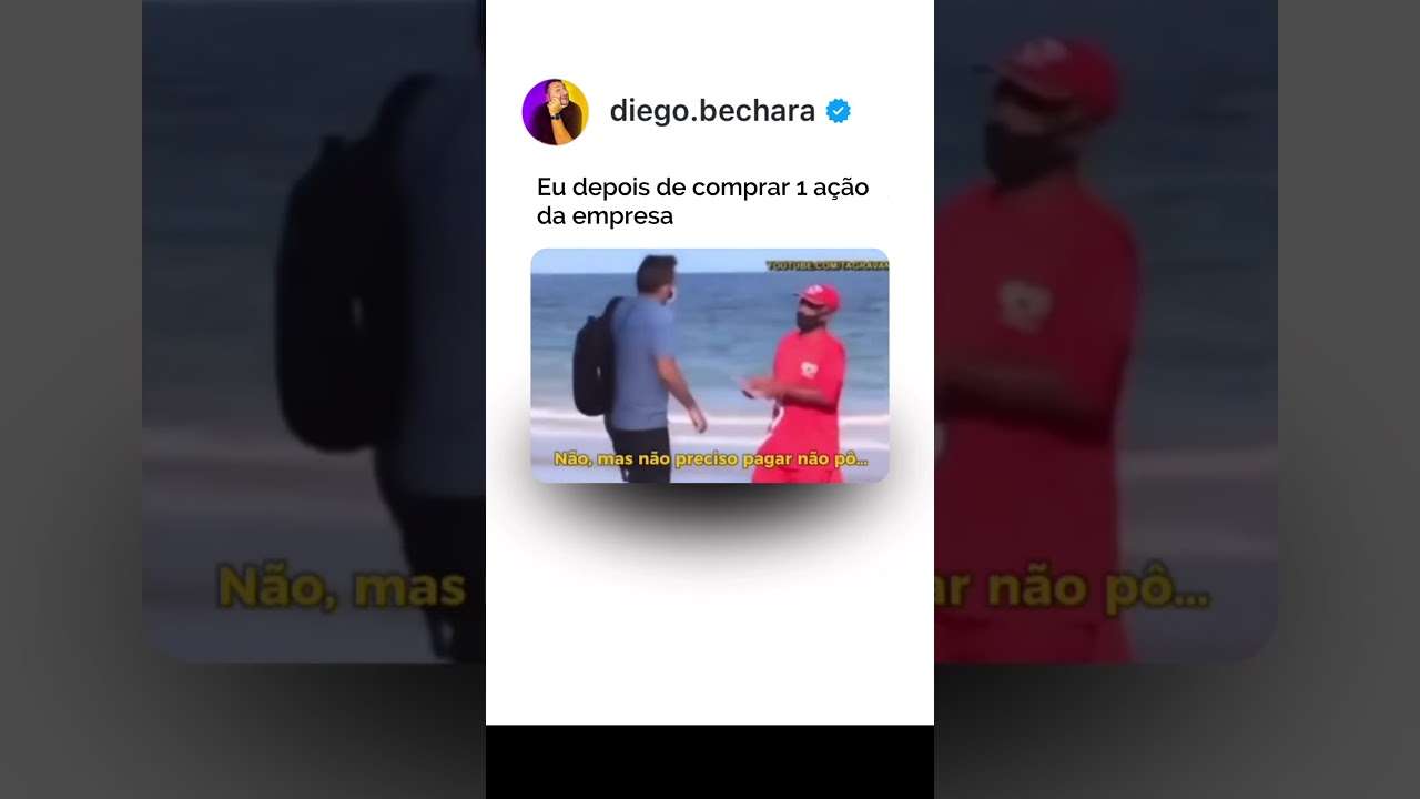 Eu depois de comprar 1 ação na Bolsa de Valores kkkkkk 😂
