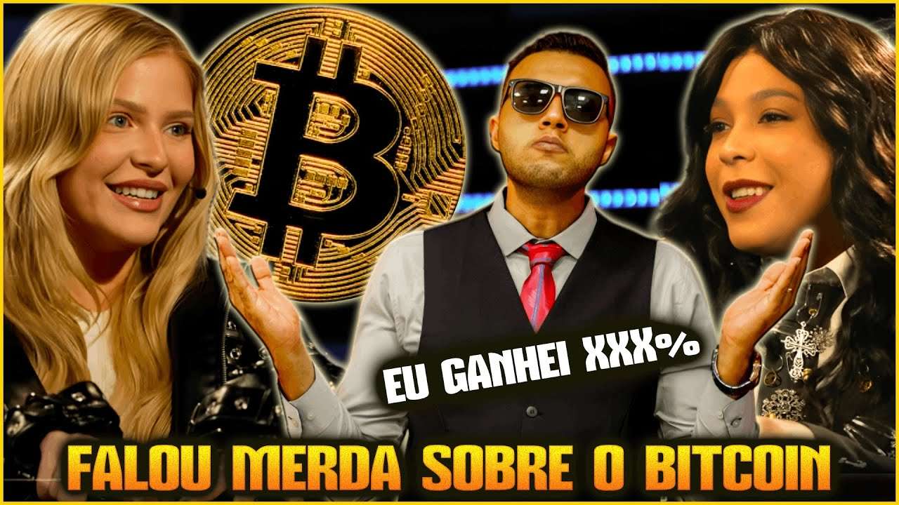 LUÍSA SONZA FALOU MERDA SOBRE BITCOIN! COLOQUEI 10 MIL REAIS E GANHEI MUITO DINHEIRO!