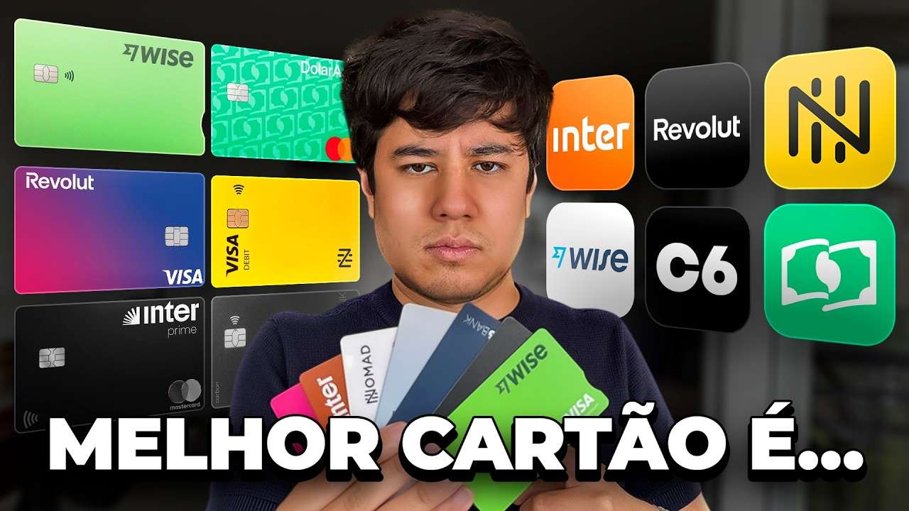 MELHOR CARTÃO EM DÓLAR? GUIA DEFINITIVO 2026 PARA VIAGENS!