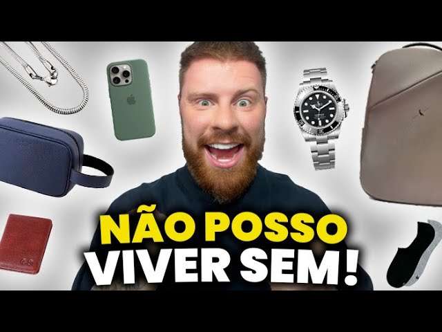 7 ACESSÓRIOS MASCULINOS que o COLORAL não pode VIVER SEM