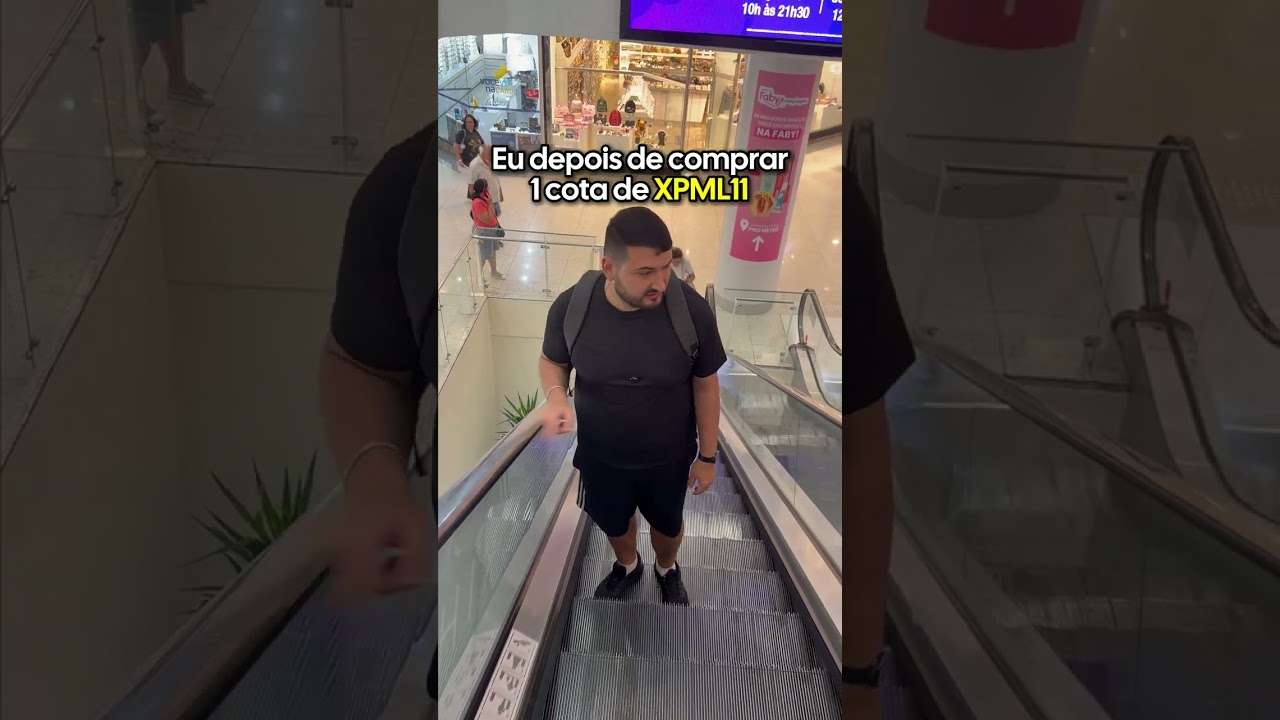 Tem que olhar se o shopping tá sendo bem tratado, se os funcionários tão cuidando... 😂