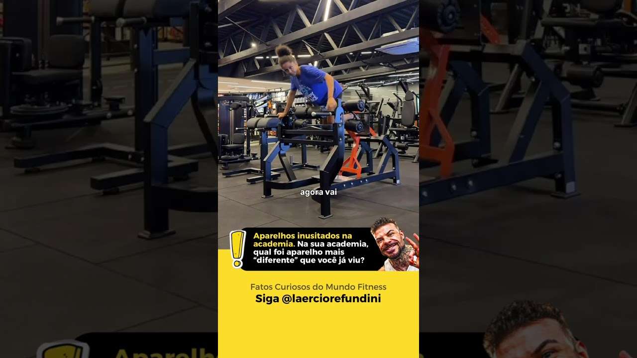 Qual a máquina de academia mais estranha que você já viu