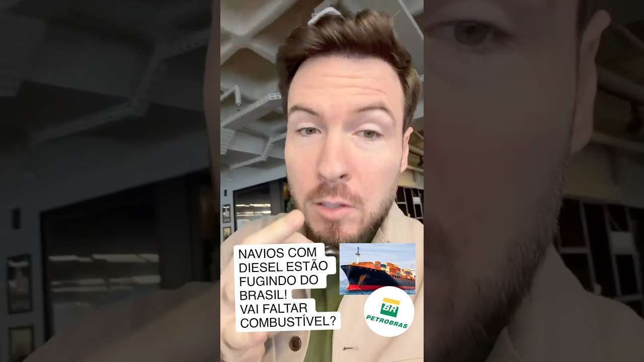VAI FALTAR GASOLINA? 😓 (Entenda por que os navios de diesel estão fugindo do Brasil..)