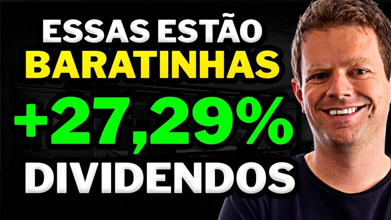 3 AÇÕES BARATAS que pagam GRANDES DIVIDENDOS em JUNHO