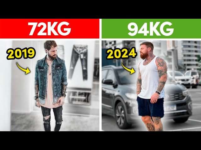 Como Ganhei MAIS de 20KG em 4 anos? O Passo a Passo que fiz pra DEIXAR DE SER FRANGO